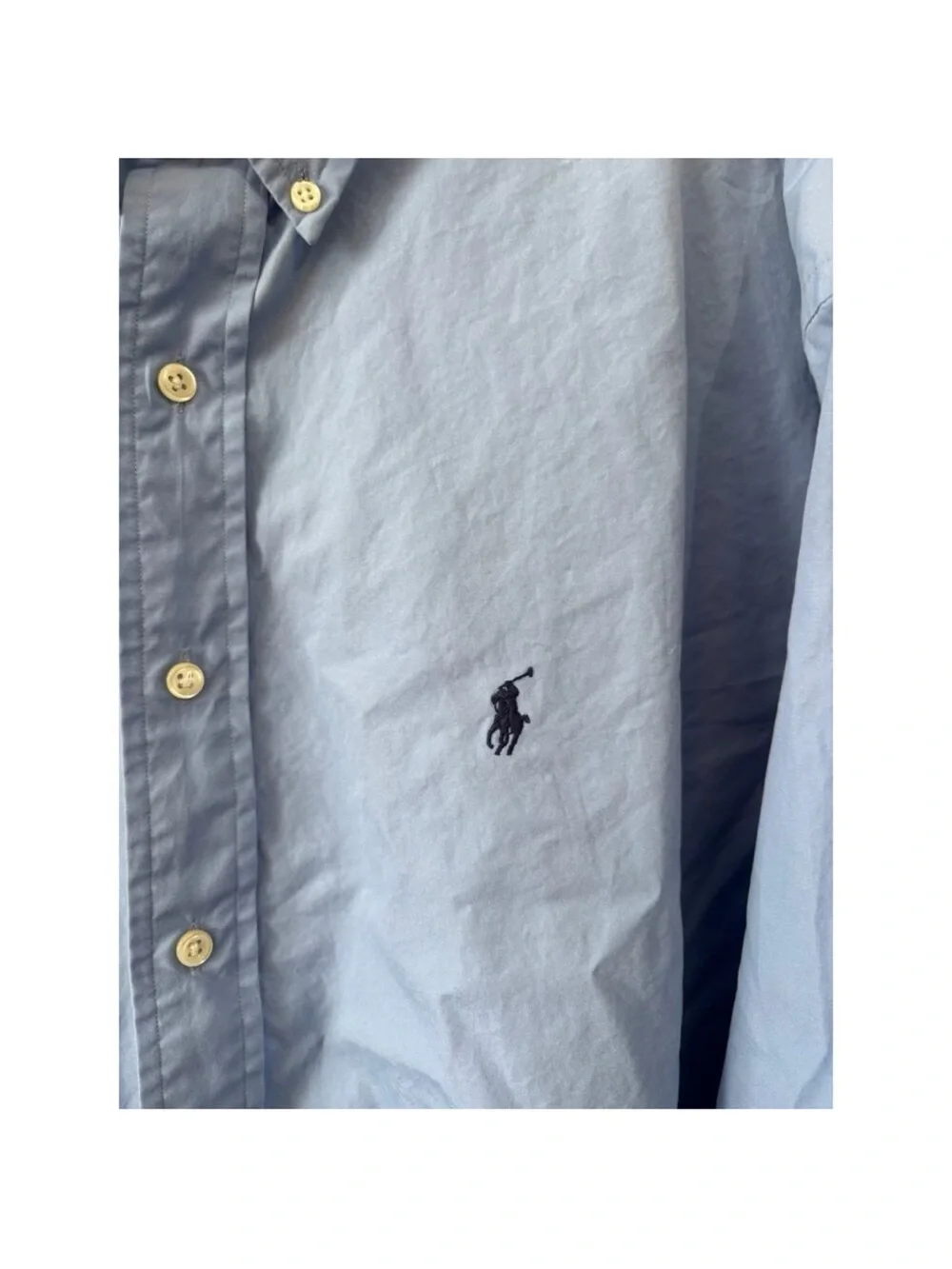 Polo Ralph Lauren Blake Button Down Shirt Blue Pony Oxford Cotton Mens XXL
